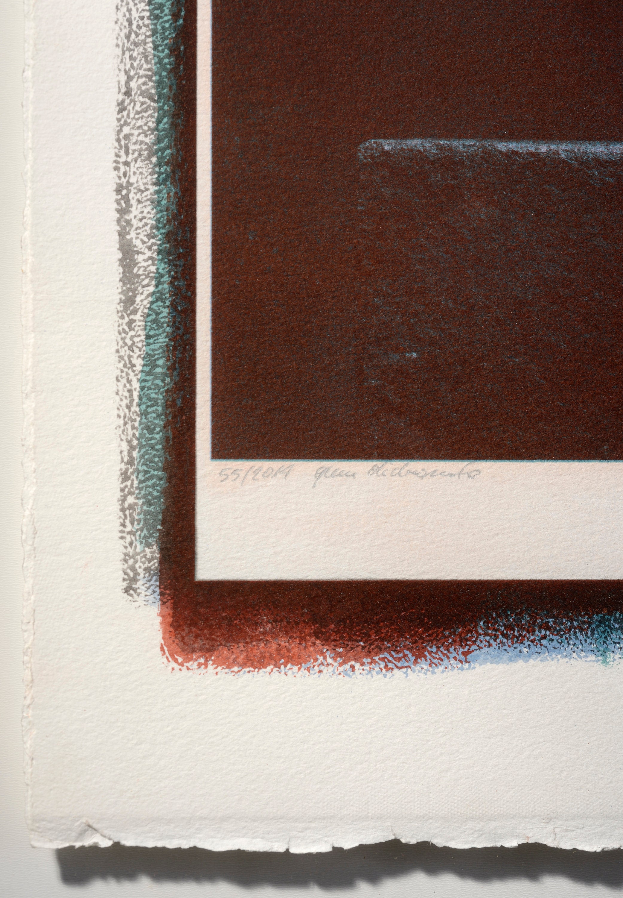 Gum Bichromate, 4 Layers Print. Hand Made, Alternative Photographic ...