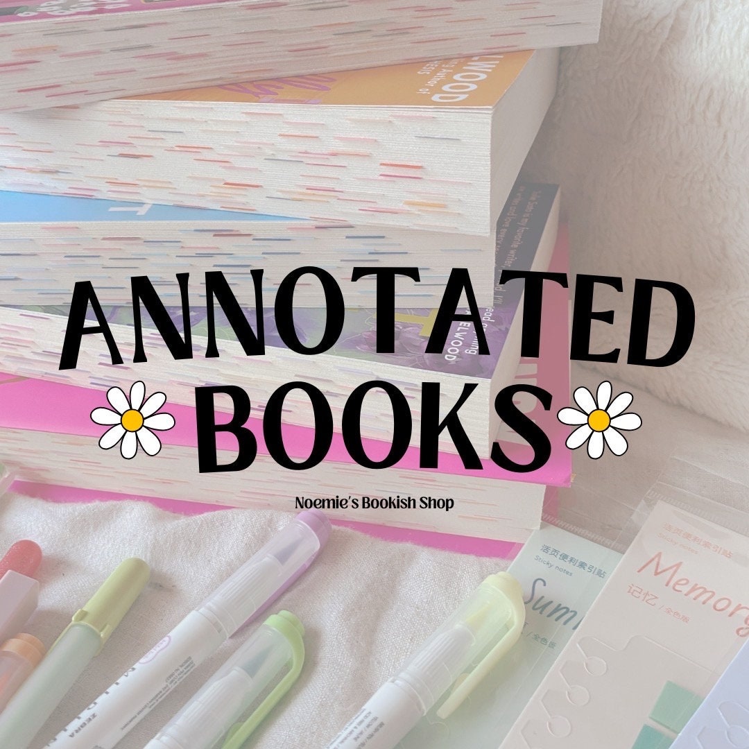 Book Annotation Kits Reading Highlighting Book Notes Bookish Annotating  Kits Stationary Book Tabs Booktok Bookstagram Bookish Gifts 
