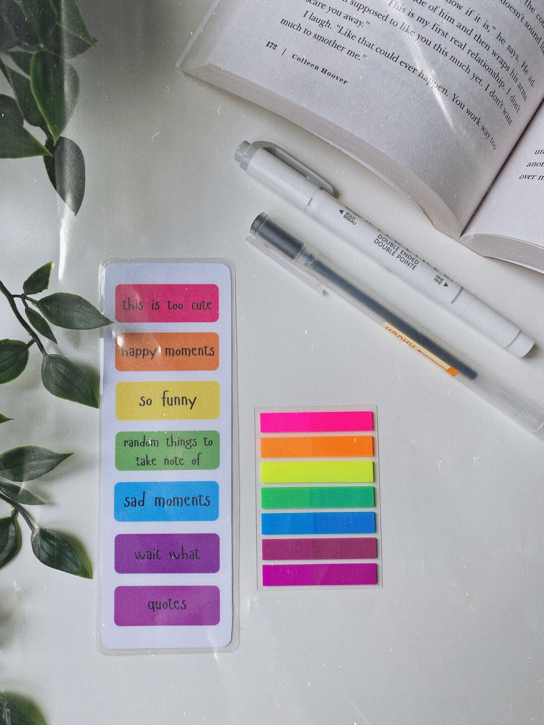 Ya/closed Doors Annotating Kit Bookmark, Noemie's Bookish Shop, Bookish
