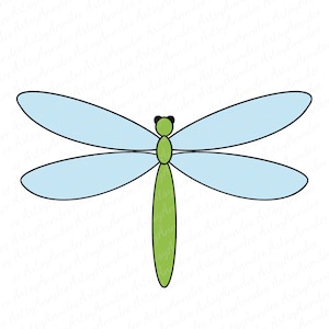Dragonfly Stained Glass Pattern