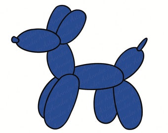 Gebrandschilderd glaspatroon ballonhond