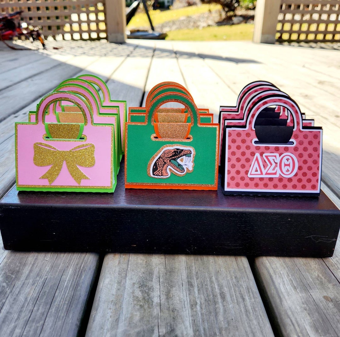 Party Favors Lip Balm Purse Chapstick Purse Soror Gifts Girls Trip