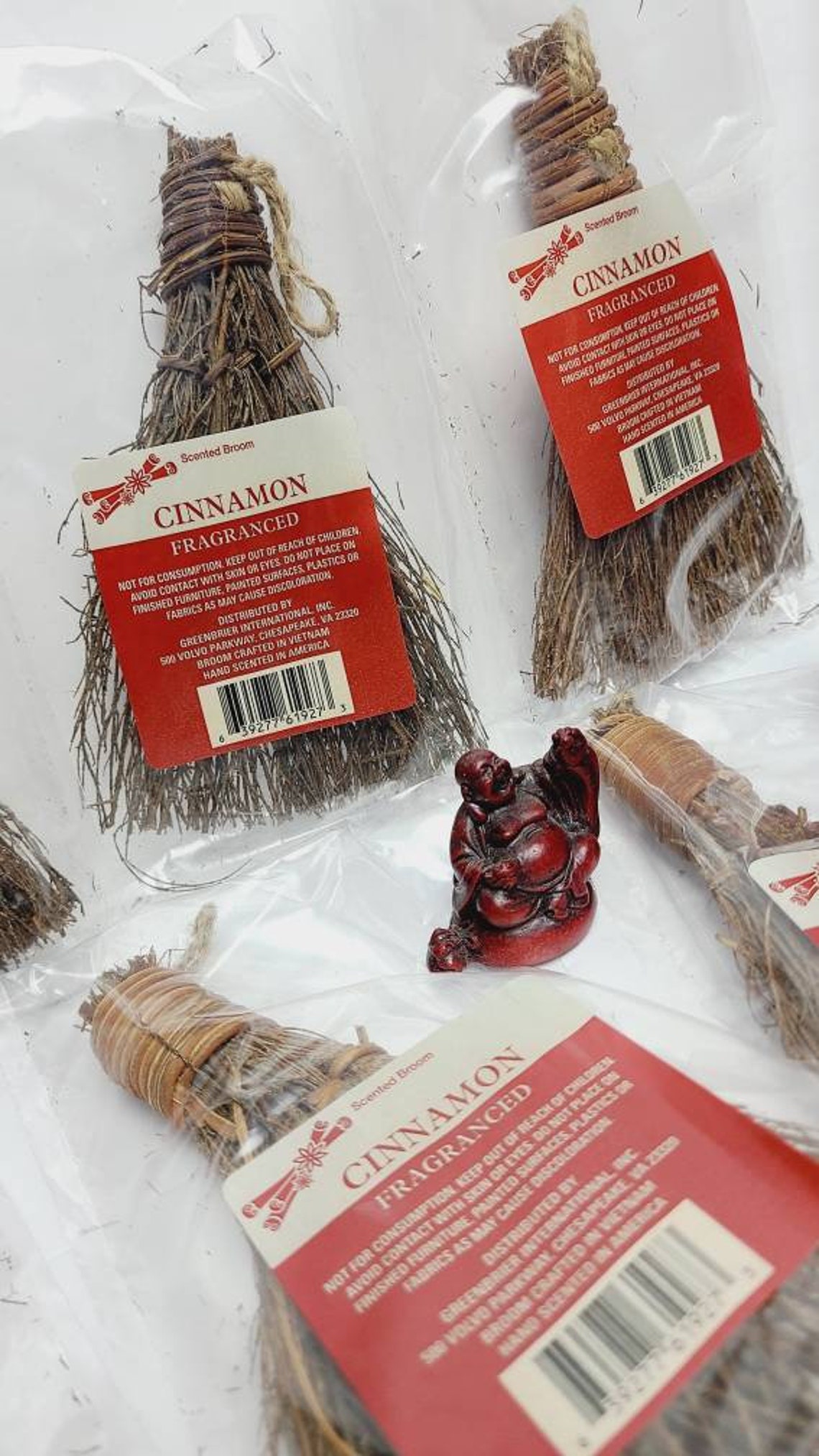 Cinnamon Fragrance Broom Stick Decor Prosperity Protection Etsy UK