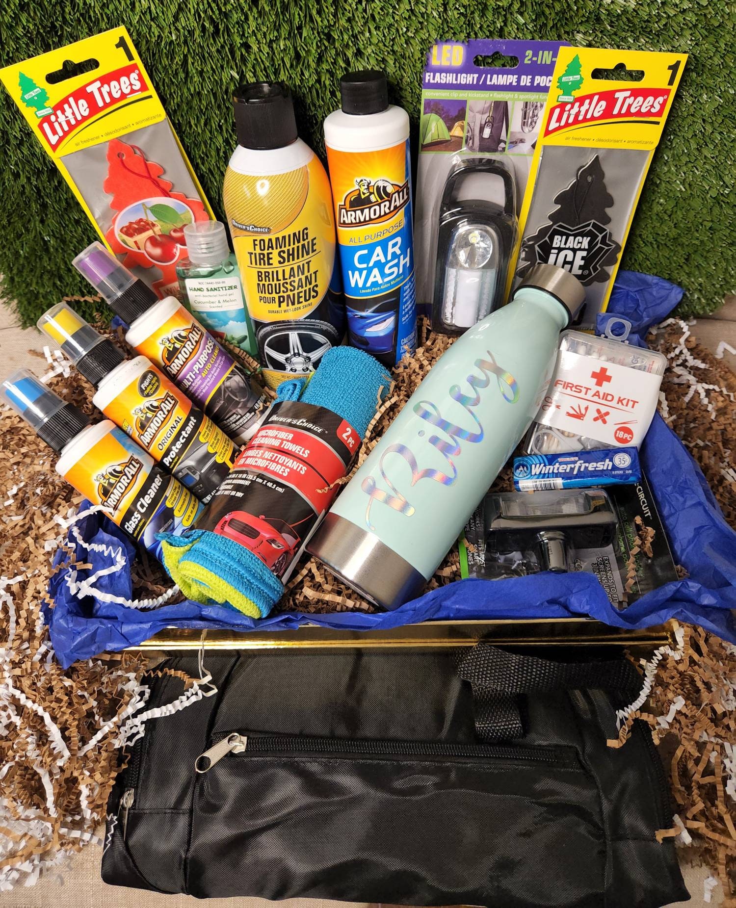 New Car Care Kit Gift Set for Drivers Car Wash Basket Etsy