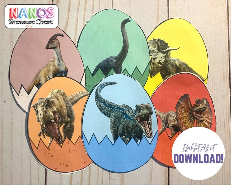 Jurassic WORLD Valentine Cards, Jurassic PARK Vday Cards, Digital ...