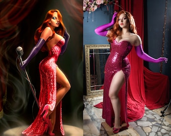 black jessica rabbit costume
