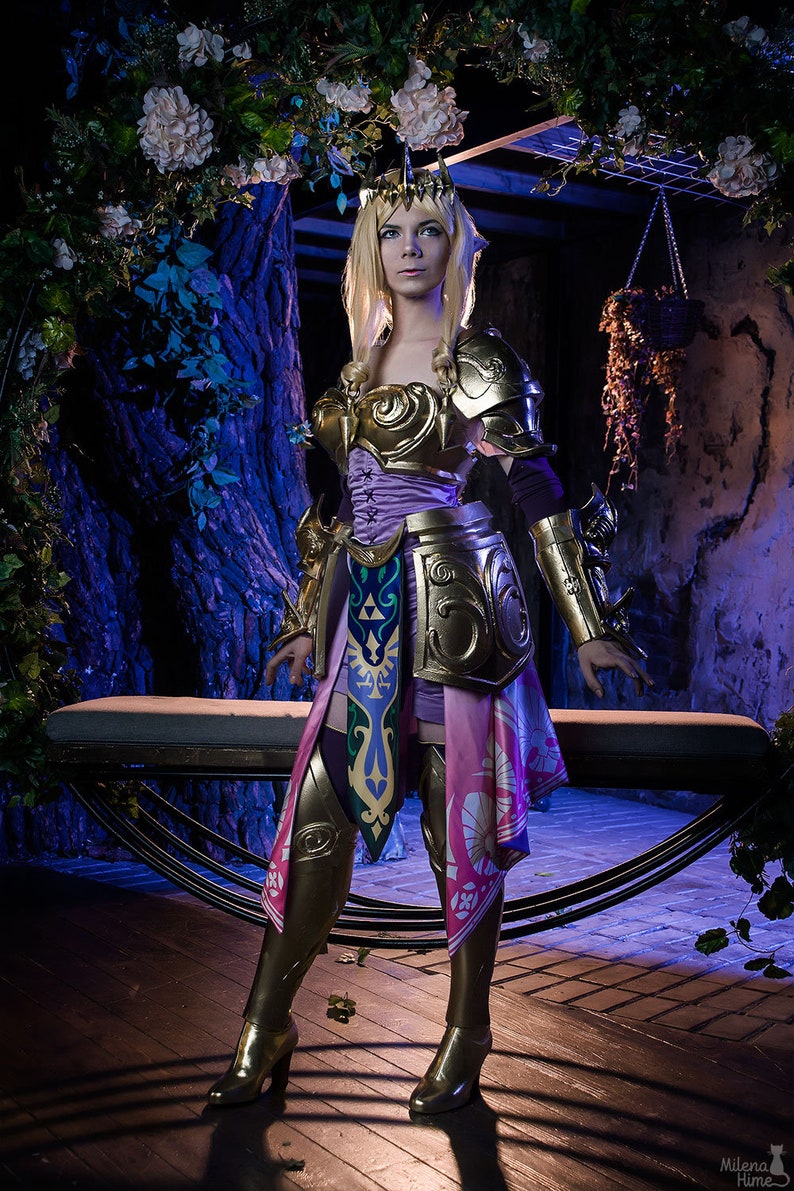 Hyrule Warriors Princess Zelda cosplay costume made to order Etsy