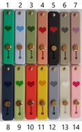 Mobile Phone Grip Stand Finger Strap Push Pull Grip Holder Selfie Finger Grip Silicone Hand Band