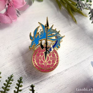 FFXIV Dragoon LB3 Enamel Pin