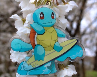 Squirtle Acrylic Keychain 3 inches