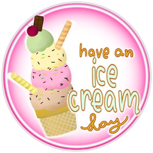 10" tiene un cartel de día de helado, cartel de otoño, cartel de corona, decoración del hogar