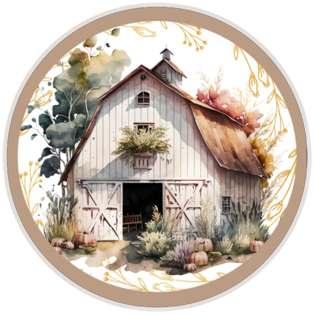 Rustic Barn Sign, Wreath Sign, Home Decor Etsy