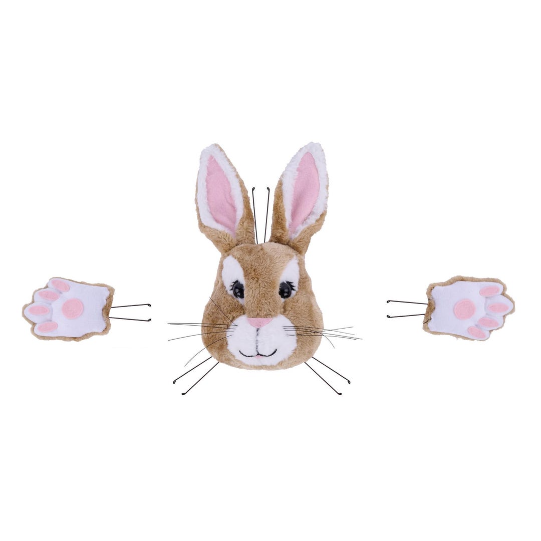 Paws Rabbit Diy Rabbit With Paws Wreath Attachment 17 Inches H, Wreath Supplies, DIY ...