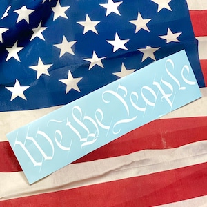 We the People Decal