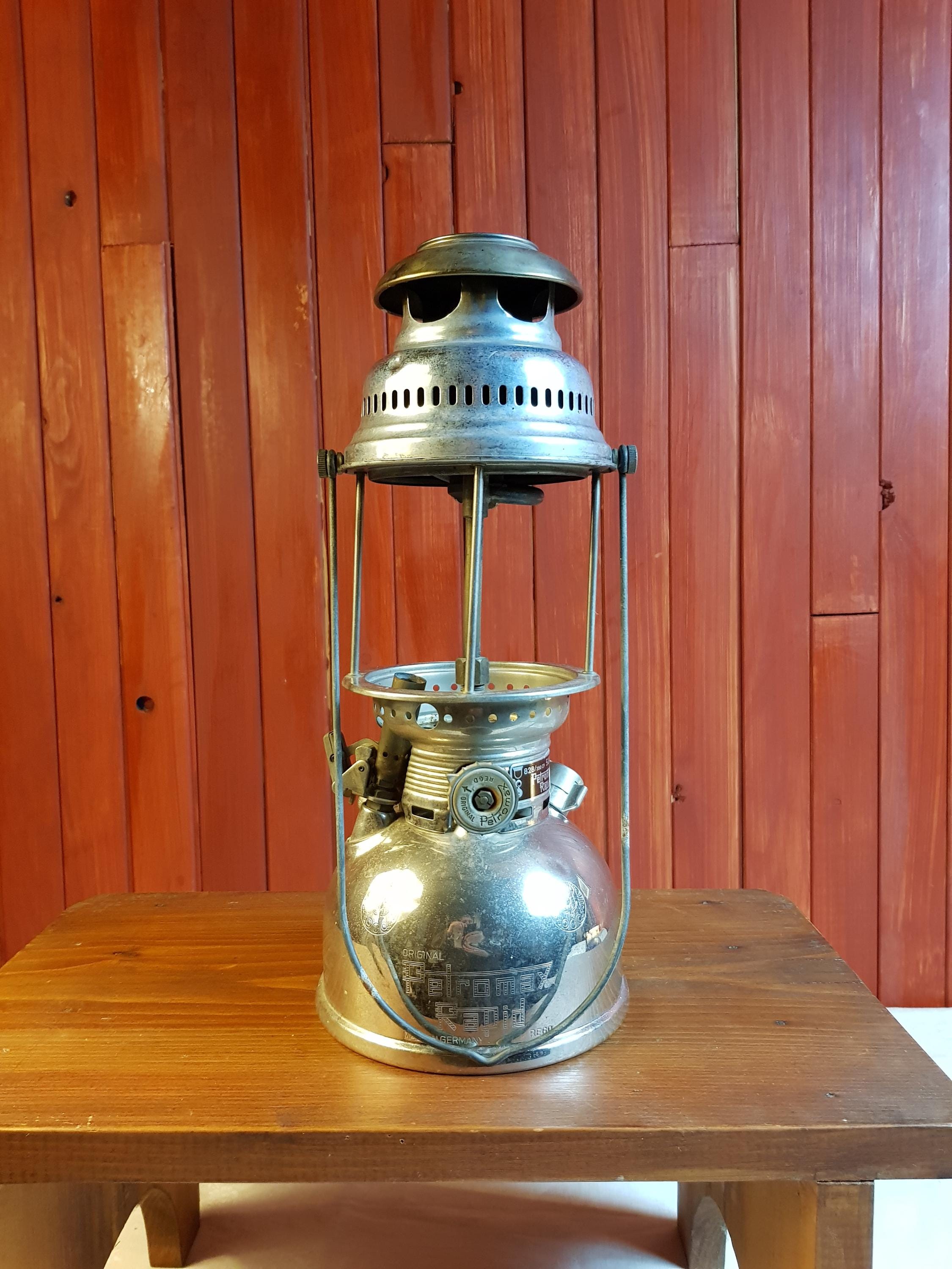 Vintage Petromax 825/500CP Kerosene Lantern, Made in Germany (no
