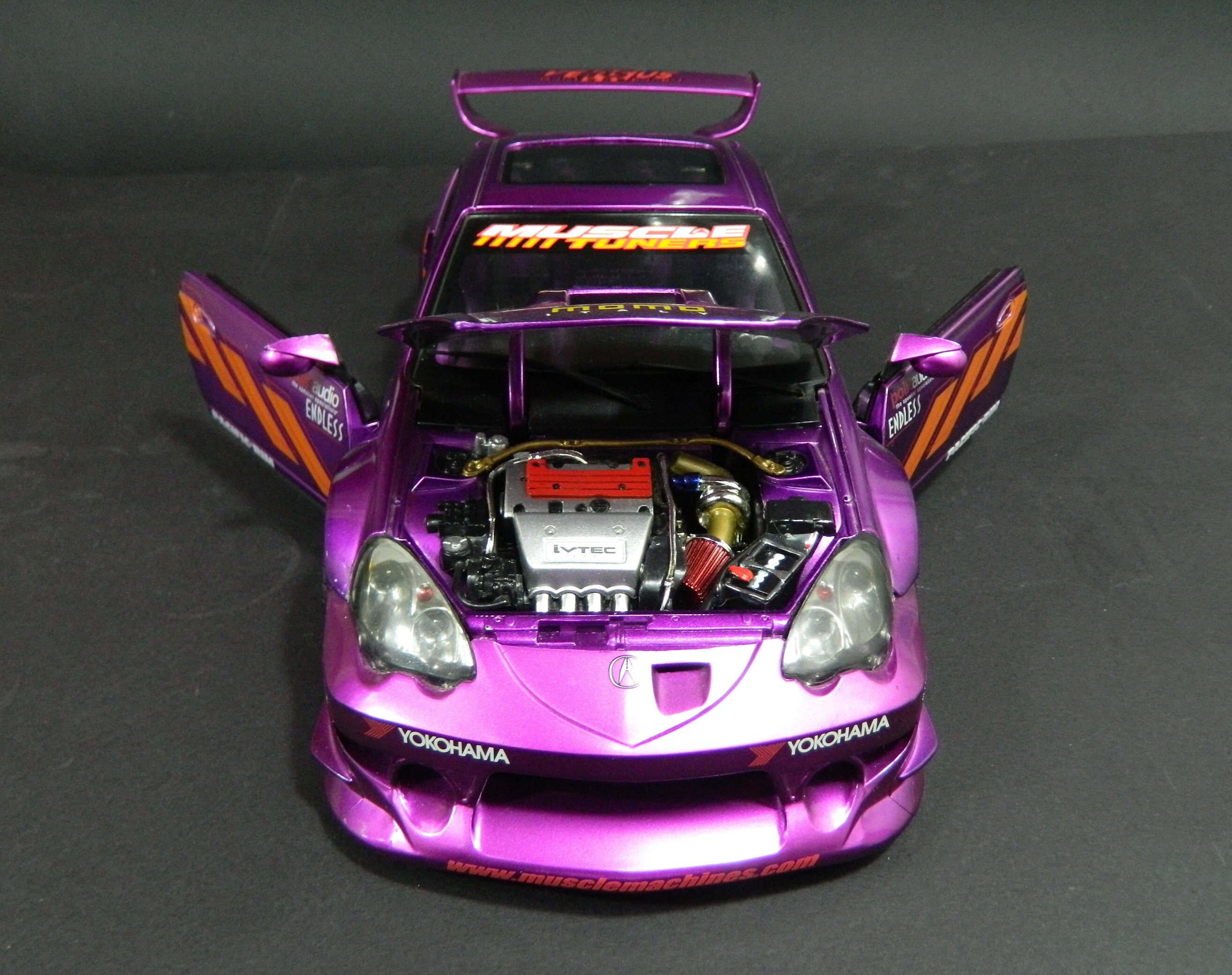 03 Acura RSX Muscle Machines 1:18 Diecast Model Car SUPER