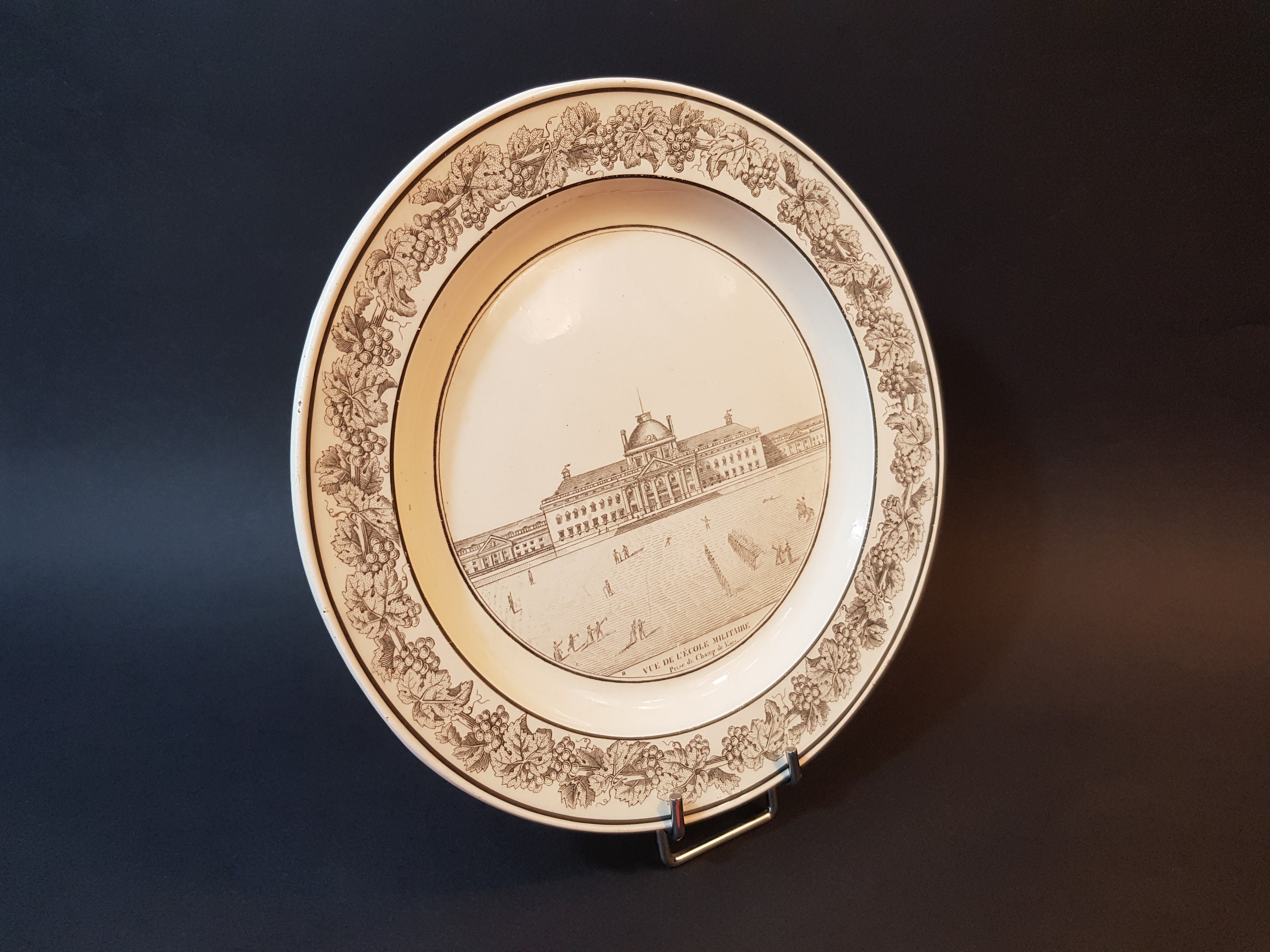 Assiette 1810-1820 Manufacture