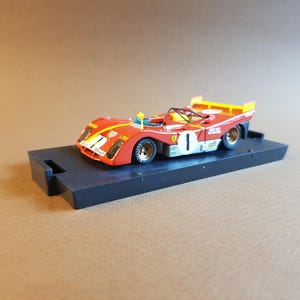 1/43,Ferrari,312 PB,1000KM Monza,#1, Ickx,Regazzoni,1972,Brumm,boite vitrine,acrylique,surboite carton,Made in Italy