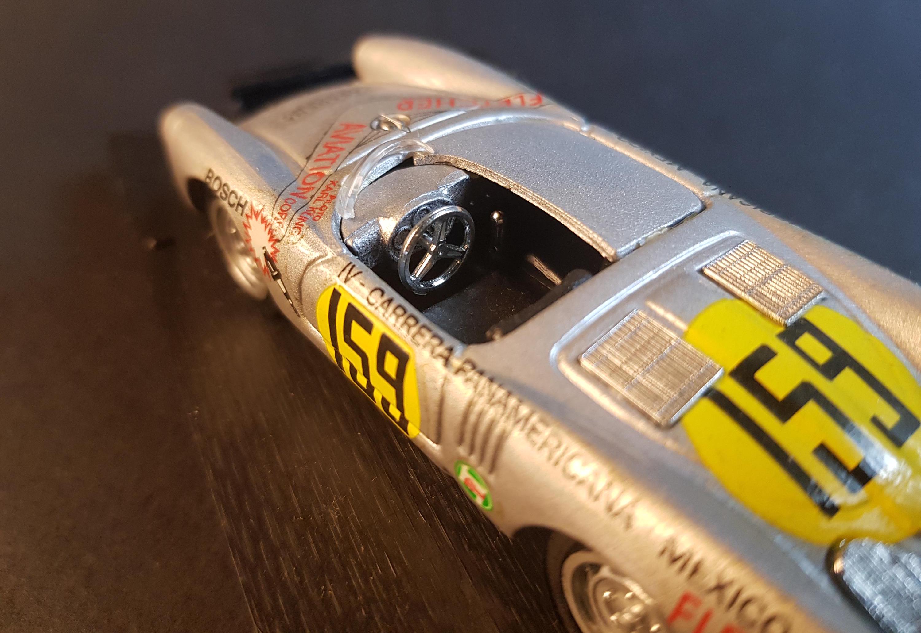 1/43,porsche,550-rs,carrera,#159,mexico,160h,1953,karl Kling,brumm
