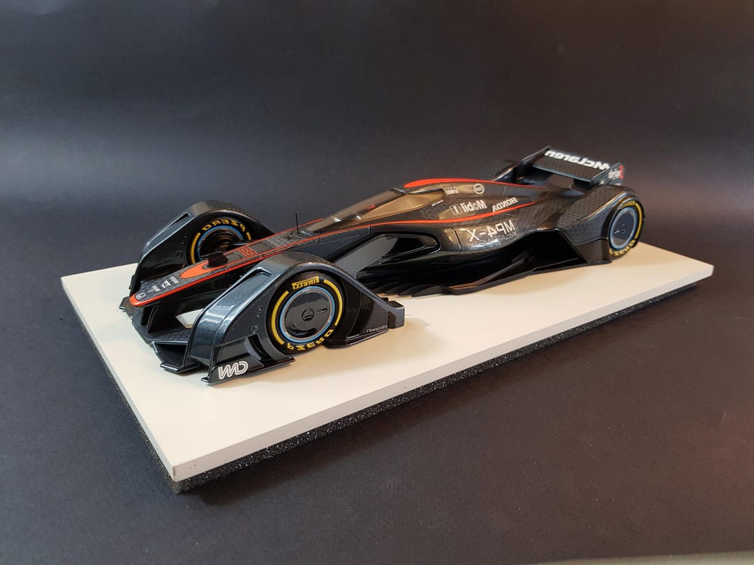 1:18,mclaren,mp4-x,f1,concept Car,2015,button,spark,boite Origine