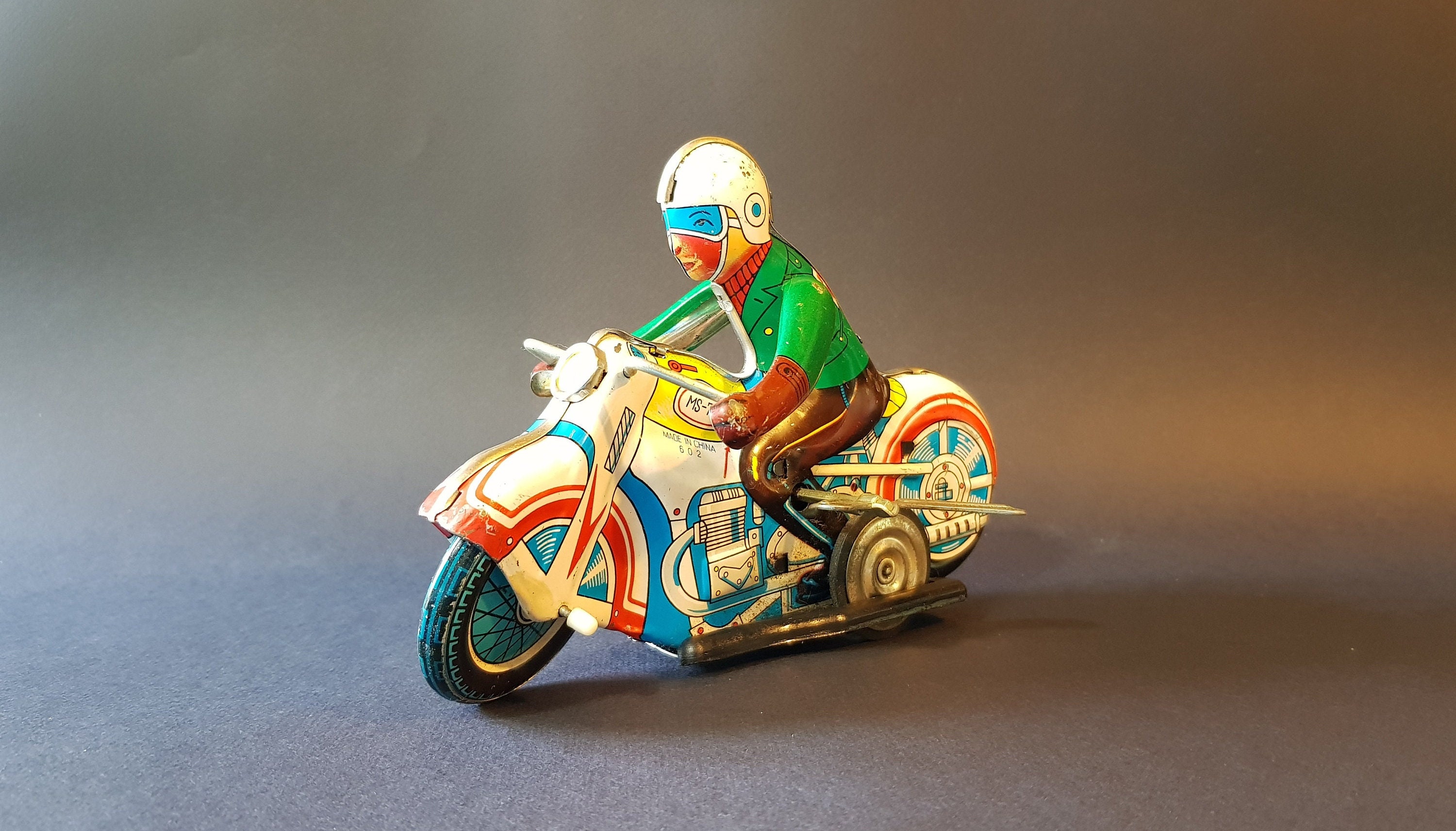 1950s Toy Motorcycle - Etsy
