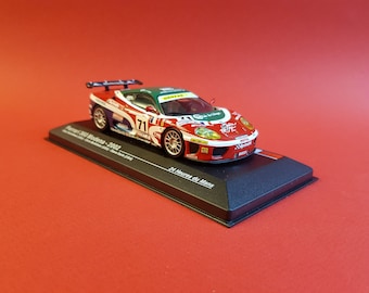 1:43,Ferrari,360 Modène,2002,Le Mans,#71,boite vitrine,Ixo,Altaya,Presse