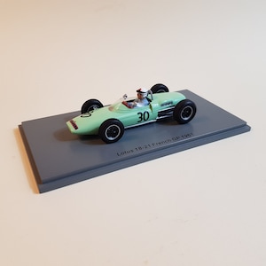 1:43,Lotus,18-21,French GP 1961,Henry Taylor,Spark,boite,vitrine