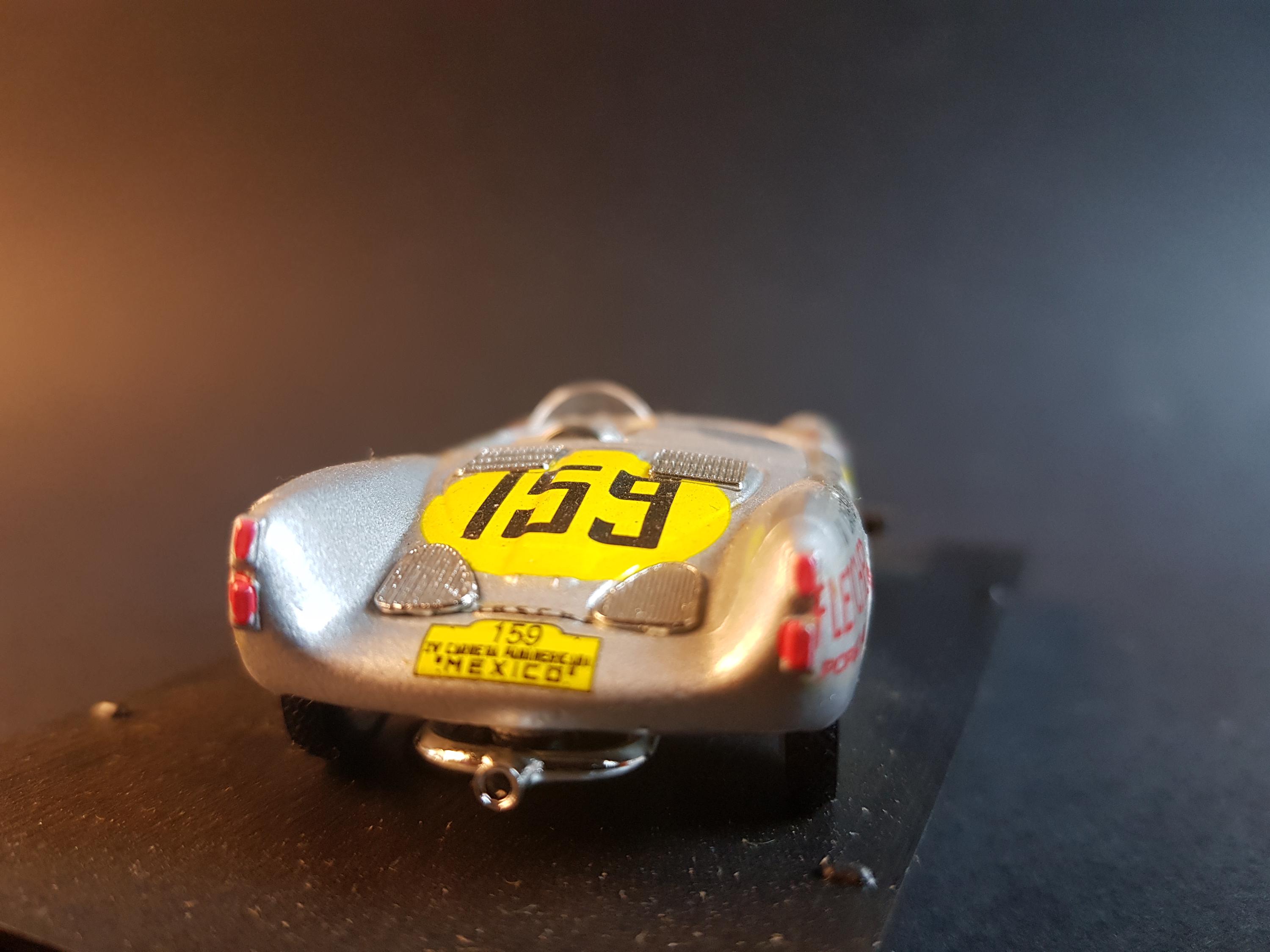1/43,porsche,550-rs,carrera,#159,mexico,160h,1953,karl Kling,brumm