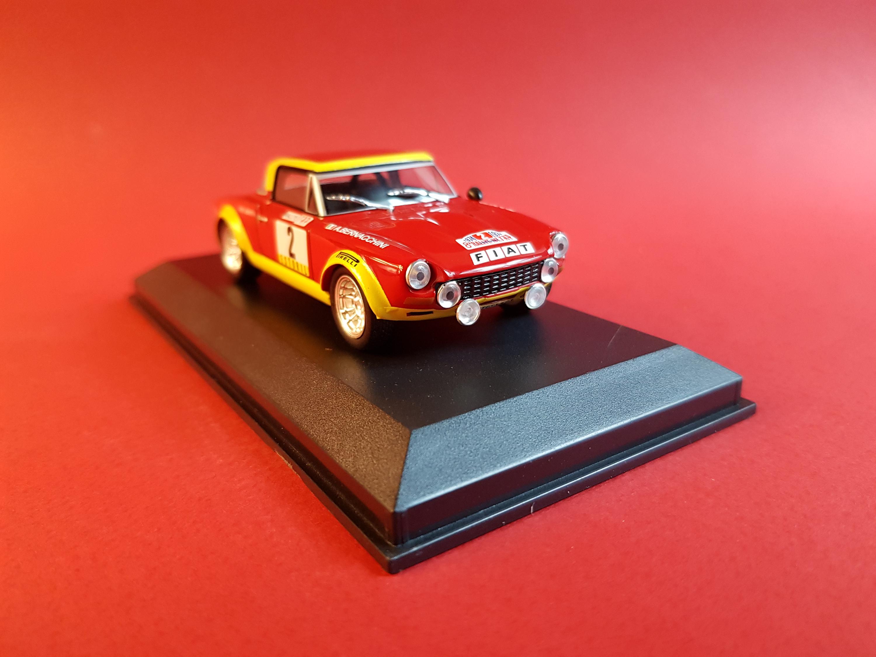 1/43,fiat,124 Abarth,rallye,portugal,1974,pinto,bernacchini,#2