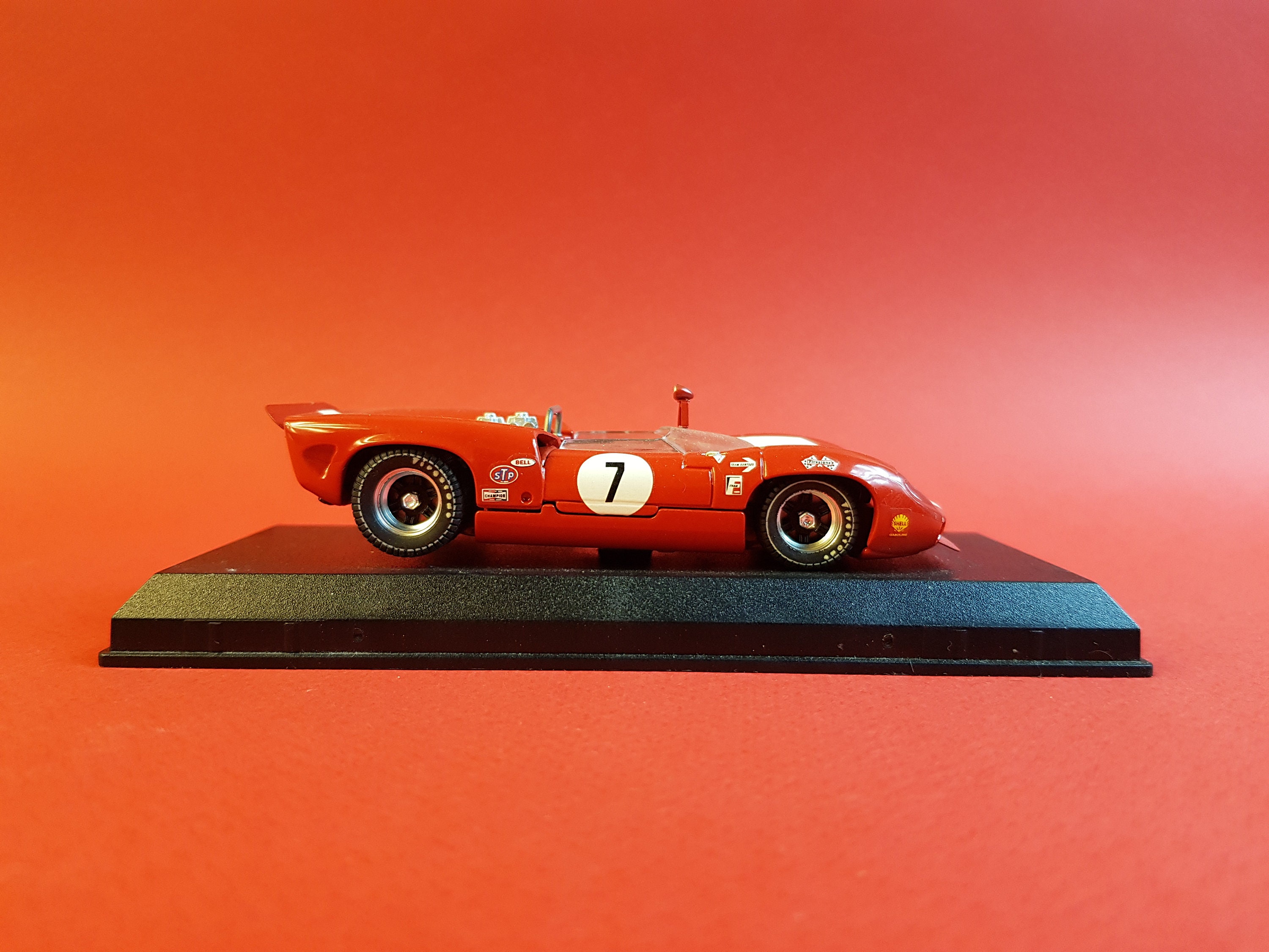 Lola T70 Spyder 1966, #7 Can-am Winner, J. Surtees, 1/43 Scale - Etsy