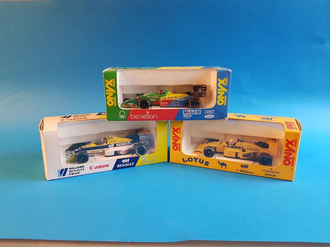 4点Lotus 107B 102B Benetton Ford B188 Lot of 2 Sealed Tamiya 1/20 Formula 1 Benetton Ford B188