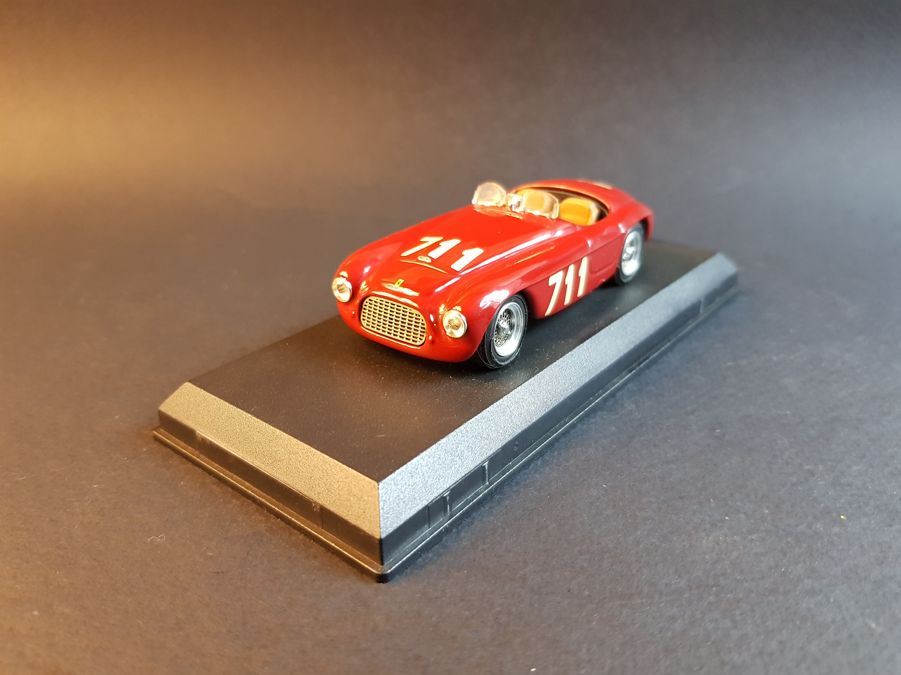 1950 Ferrari 166 MM #711 Mille Miglia, Art Model 1:43 - Etsy