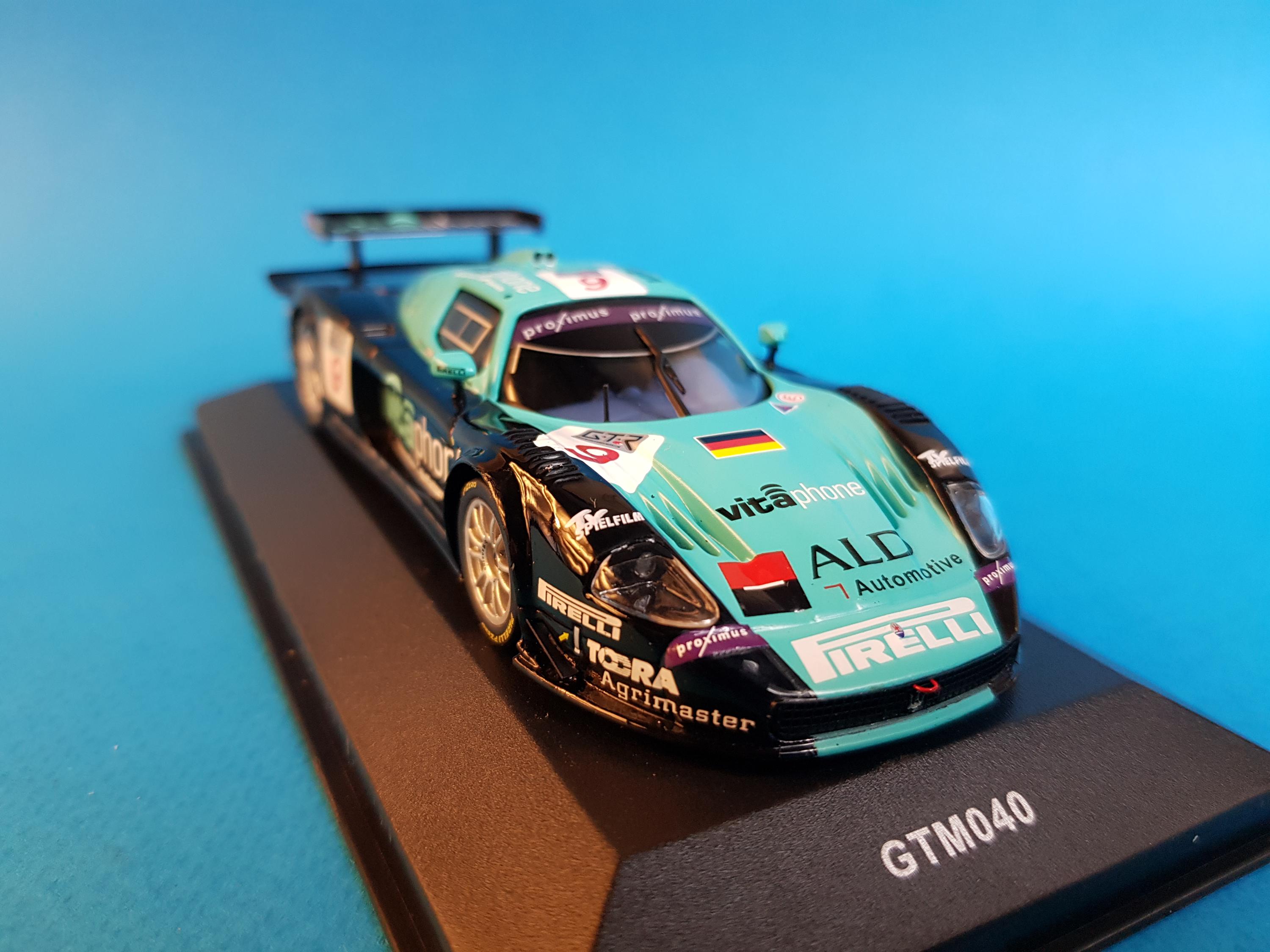 1/43 Maserati MC12, FIA GT Winner, Spa 2005, Ixo - Etsy Australia