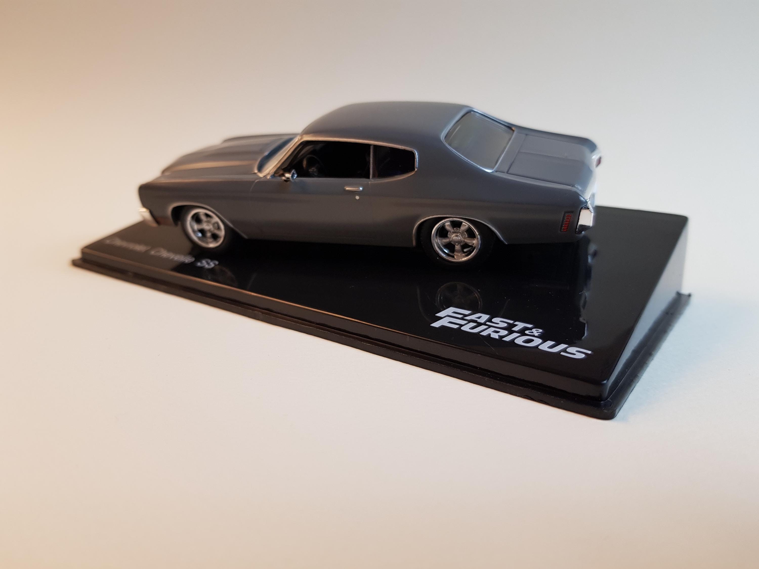 1/43、シボレー、シェベル、SS、ワイルド・スピード、ボックス ガラス