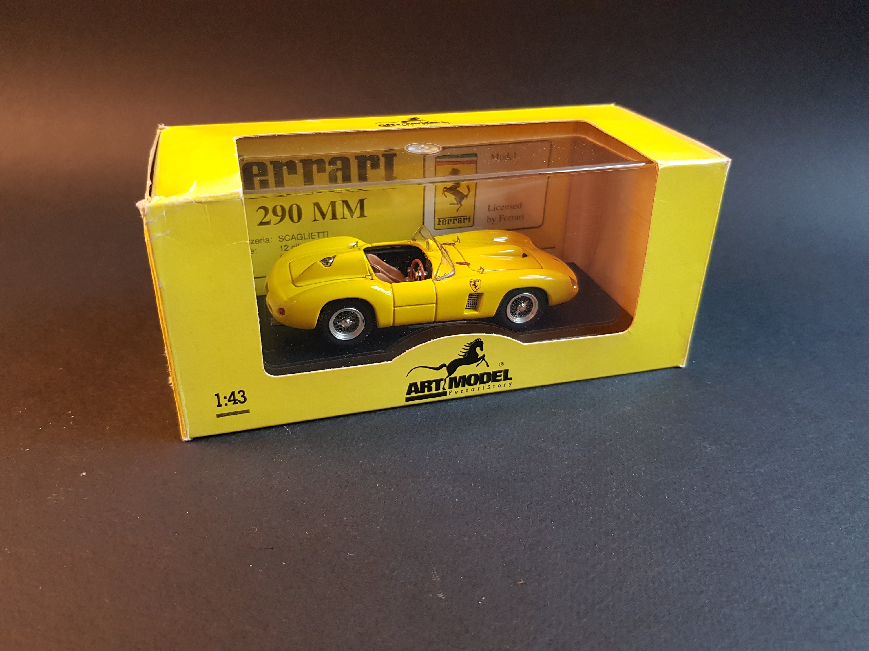 1:43 Ferrari 290 MM Clienti 1957, Art Model Car, Made in Italy