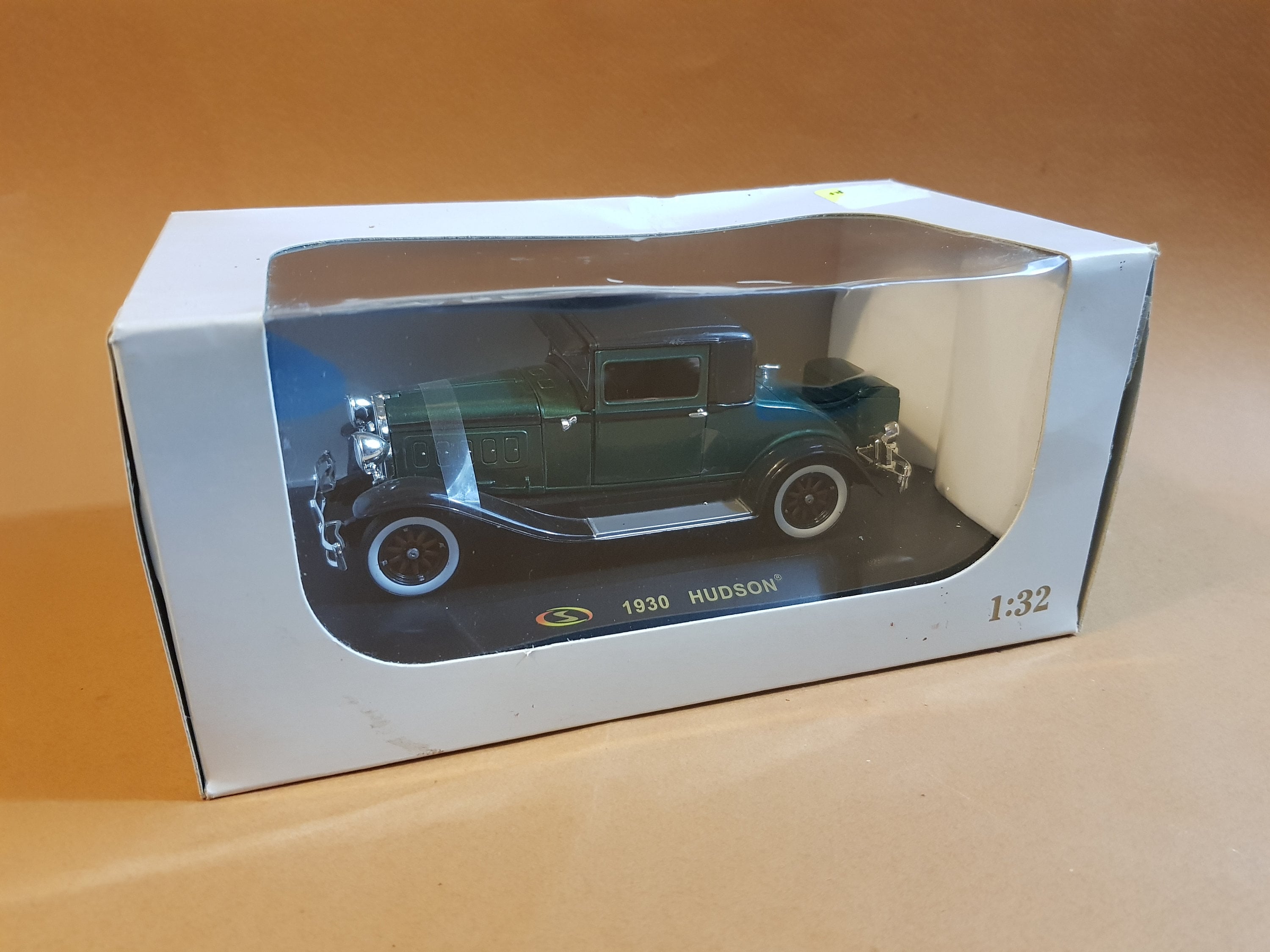 1:32,hudson,1930,coupé Roadster,avec Ouvrants,boite Cartonée Road