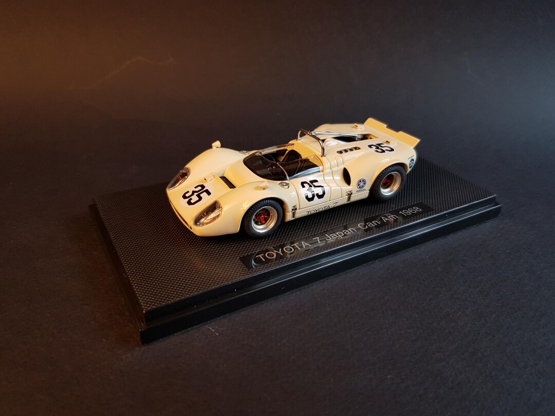 ミニカー EBBRO Toyota 7 Japan Can Am 1968 1968 Toyota 7 Japan Can Am #35 Diecast Car 1/43 Scale - Etsy