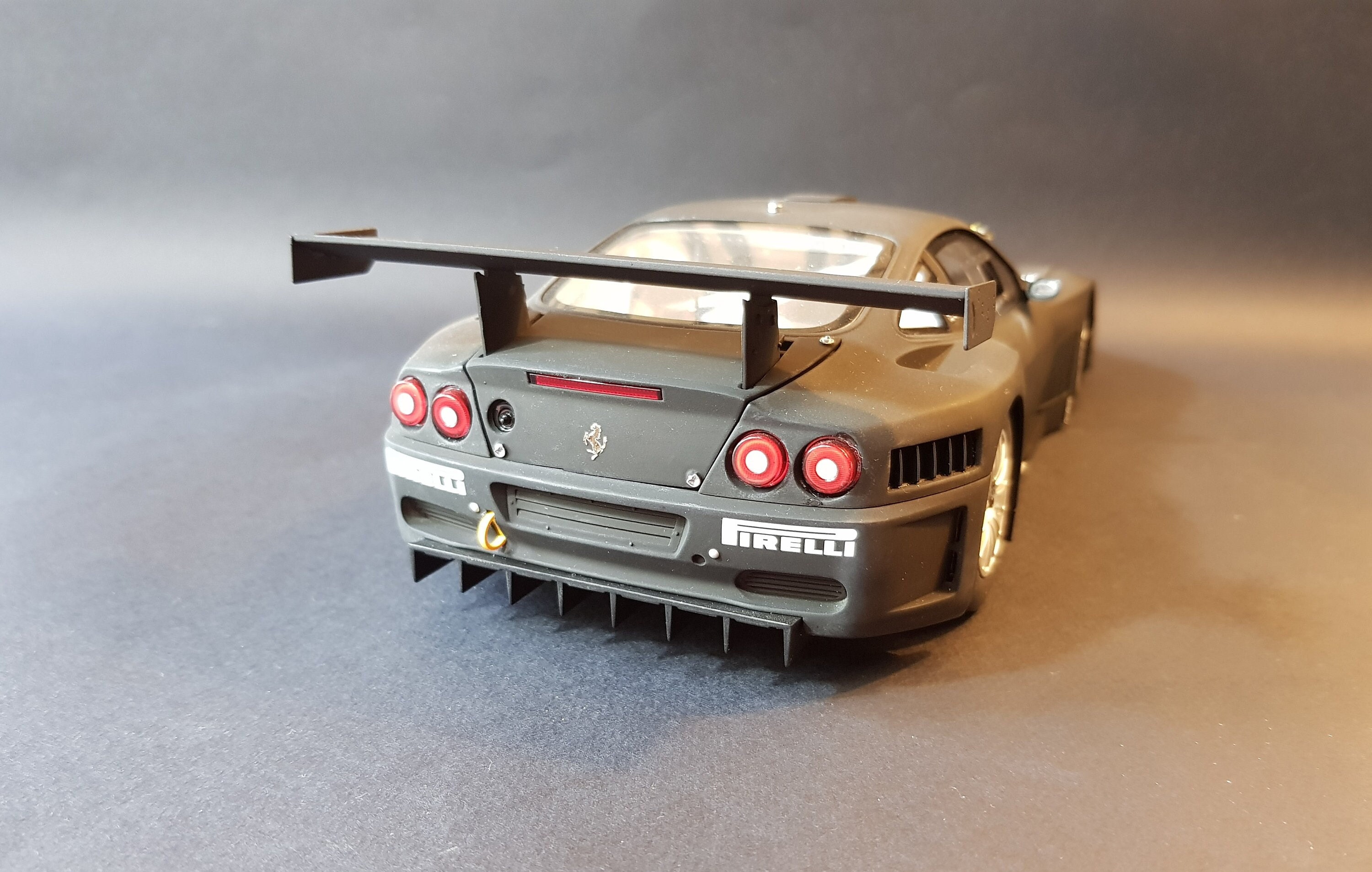 その他 KYOSHO FERRARI575GTC EVOLZIONE 2005 18/1 1:18,ferrari,575 GTC Evoluzione 2005 Noir Mat Avec Ouvrants