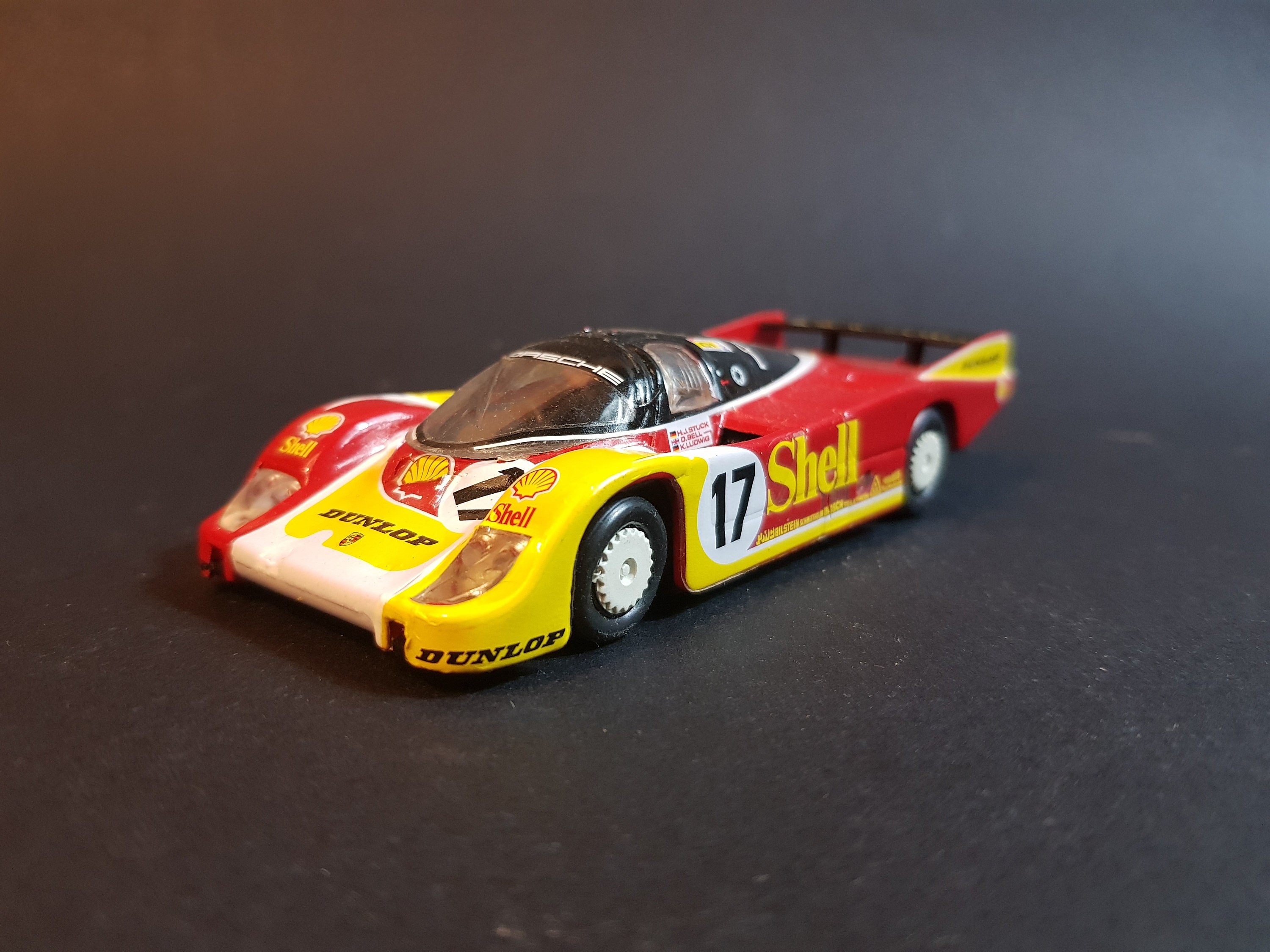 1 43 Porsche 962 C 17 Les 24h Du Mans 19 Shell Dunlop Avec Etsy New Zealand