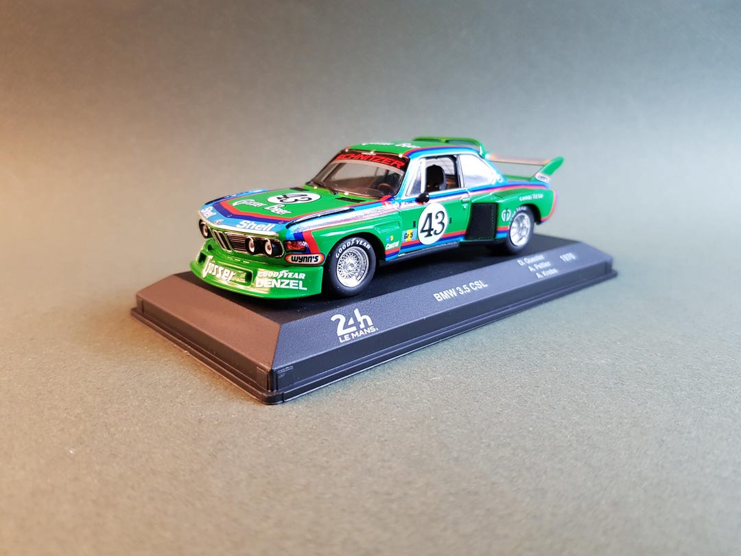 Solido 1/43 - BMW 3.0 Csl le Mans 1973 N° 51 Ref 25