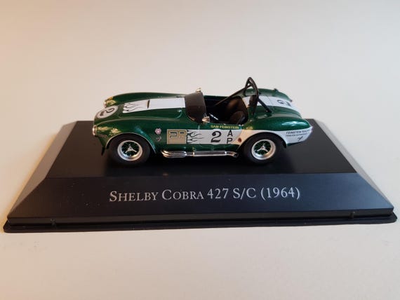 1/43,shelby,cobra,427 S/C #2,1964,vert,métallisé,chrome,boite