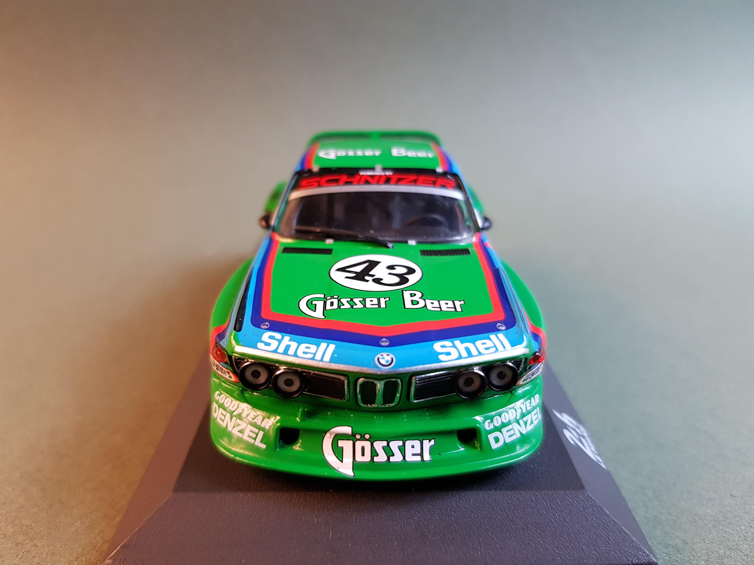 MINICHAMPS 80430150928 Scale 1/18 | BMW 3.0 CSL TURBO GR.5 N 21 24h LE MANS 1976 RONNIE PETERSON