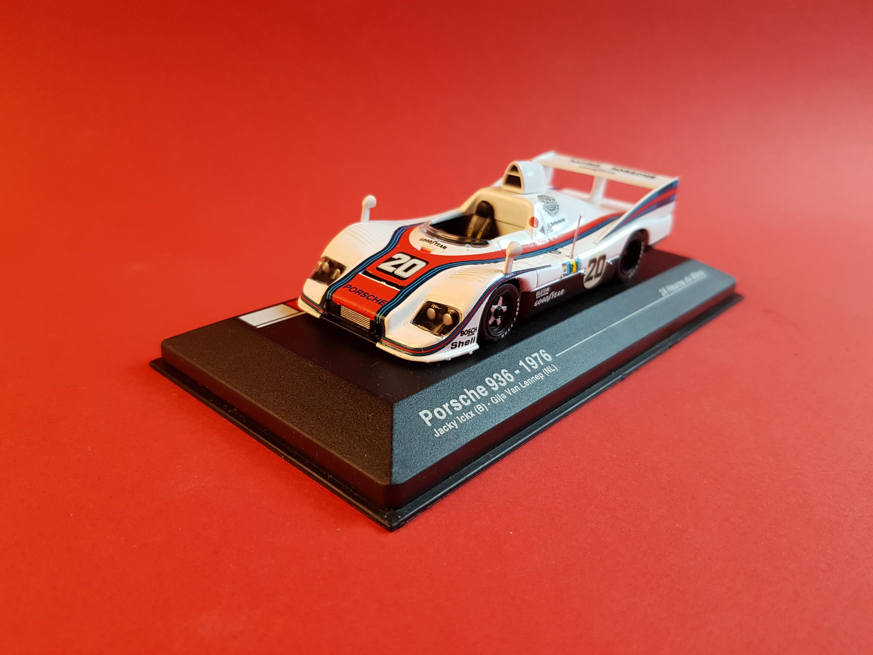 1:43 Porsche 936, 1976 Le Mans Winner, Ickx/van Lennep, #20