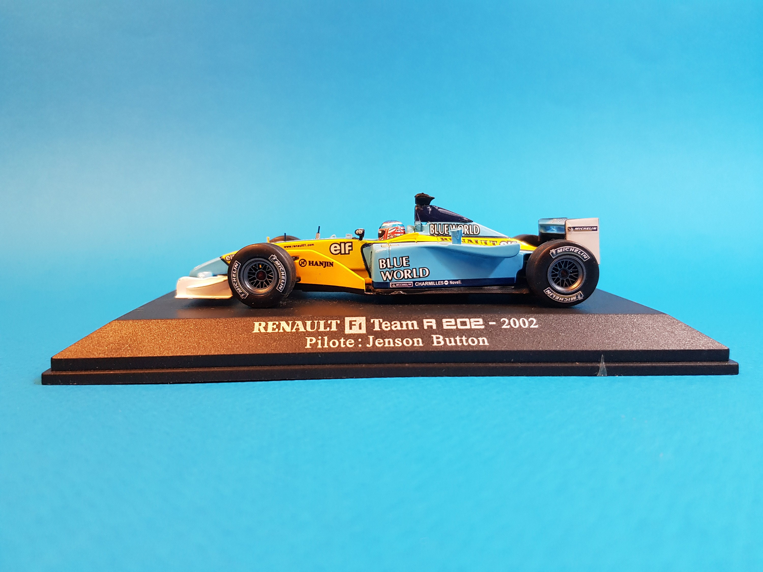 Modèle Réduit Renault R202 F1 2002 - échelle 1/43 - Pilote Jenson Button - Neuf