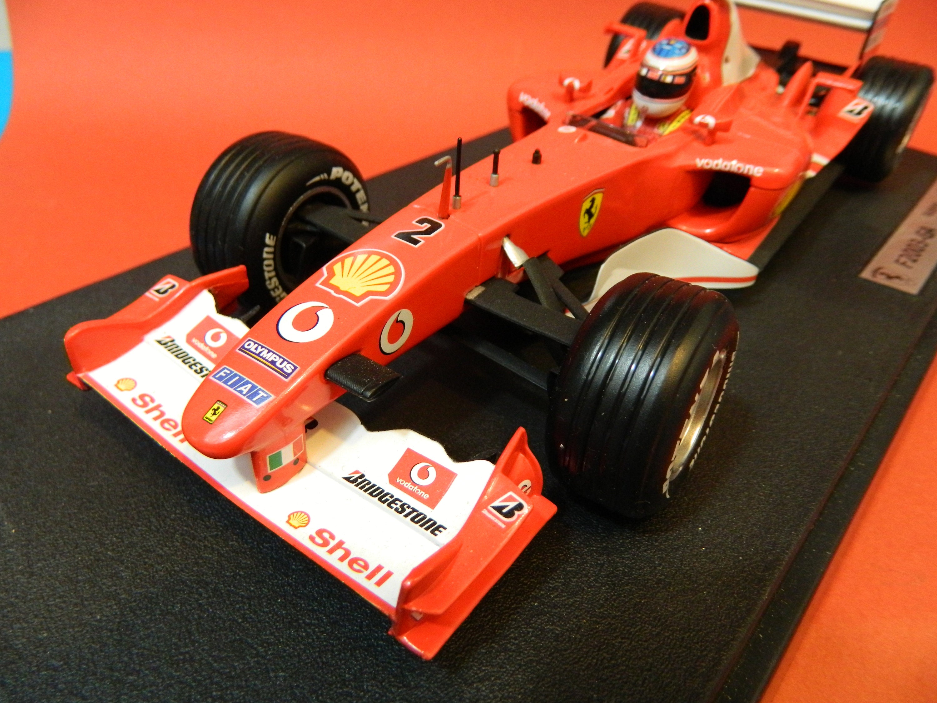 未開封　フェラーリ　２００３－ＧＡ　ルーベンス・バリチェロ　マテル　1／18 1/18、フェラーリ、F1、ルーベンス バリチェロ F 2003 GA シェル