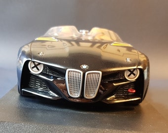 1:18,BMW, 328 Hommage Collection,cabriolet,roadster,noir,carbone,Concept Car 2011 Norev,avec boite d&#39;origine excellent état