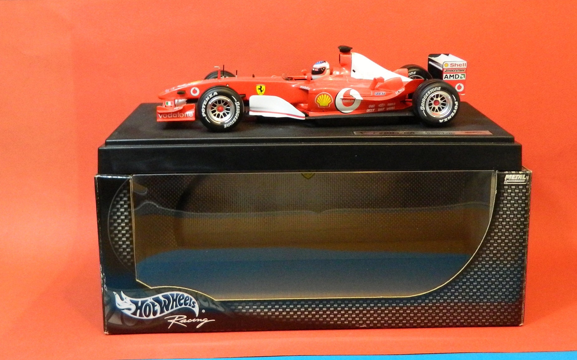 1/18、フェラーリ、F1、ルーベンス バリチェロ F 2003 GA シェル