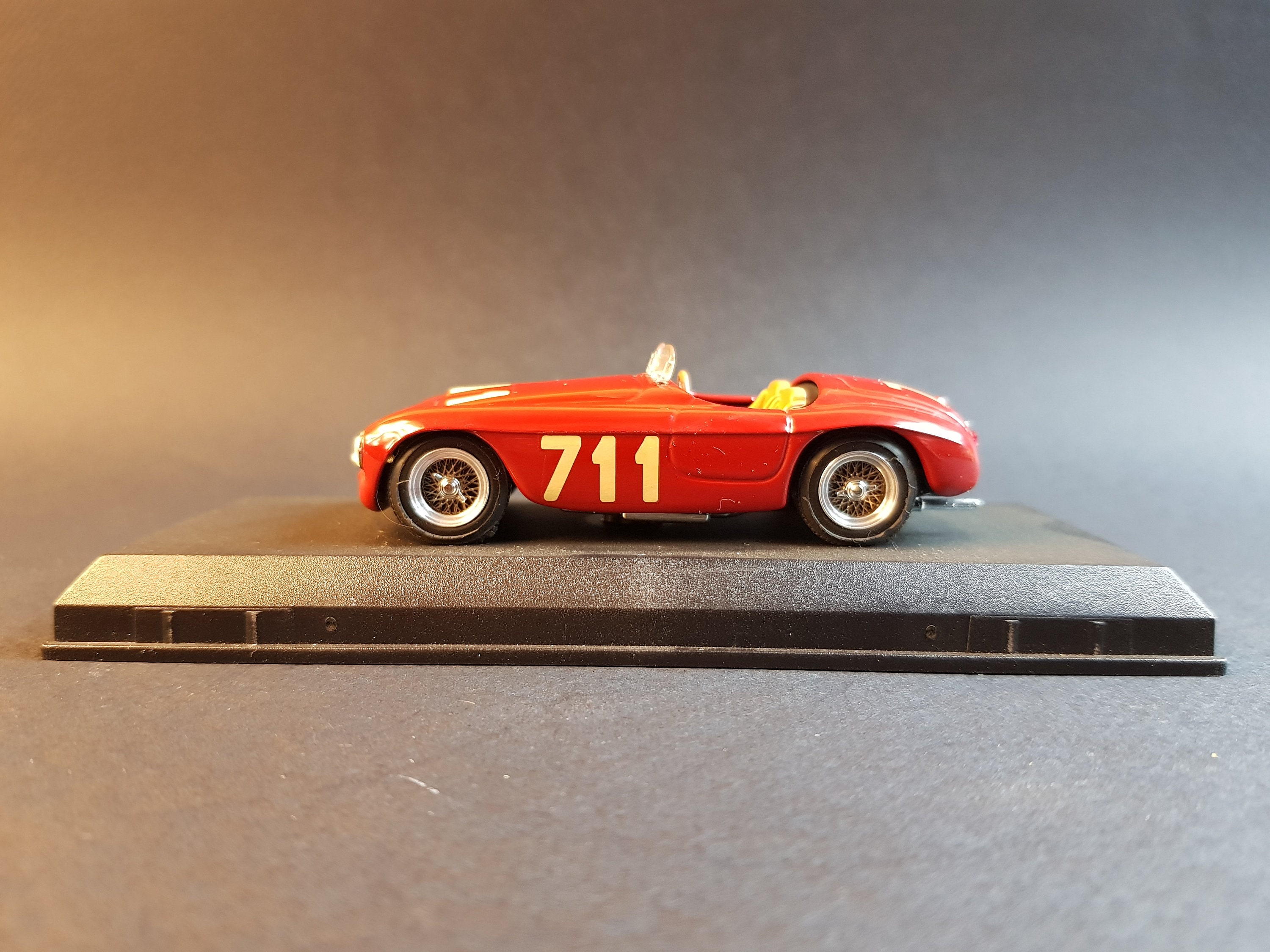 1950 フェラーリ 166 MM #711 ミッレミリア、アートモデル 1:43 - Etsy