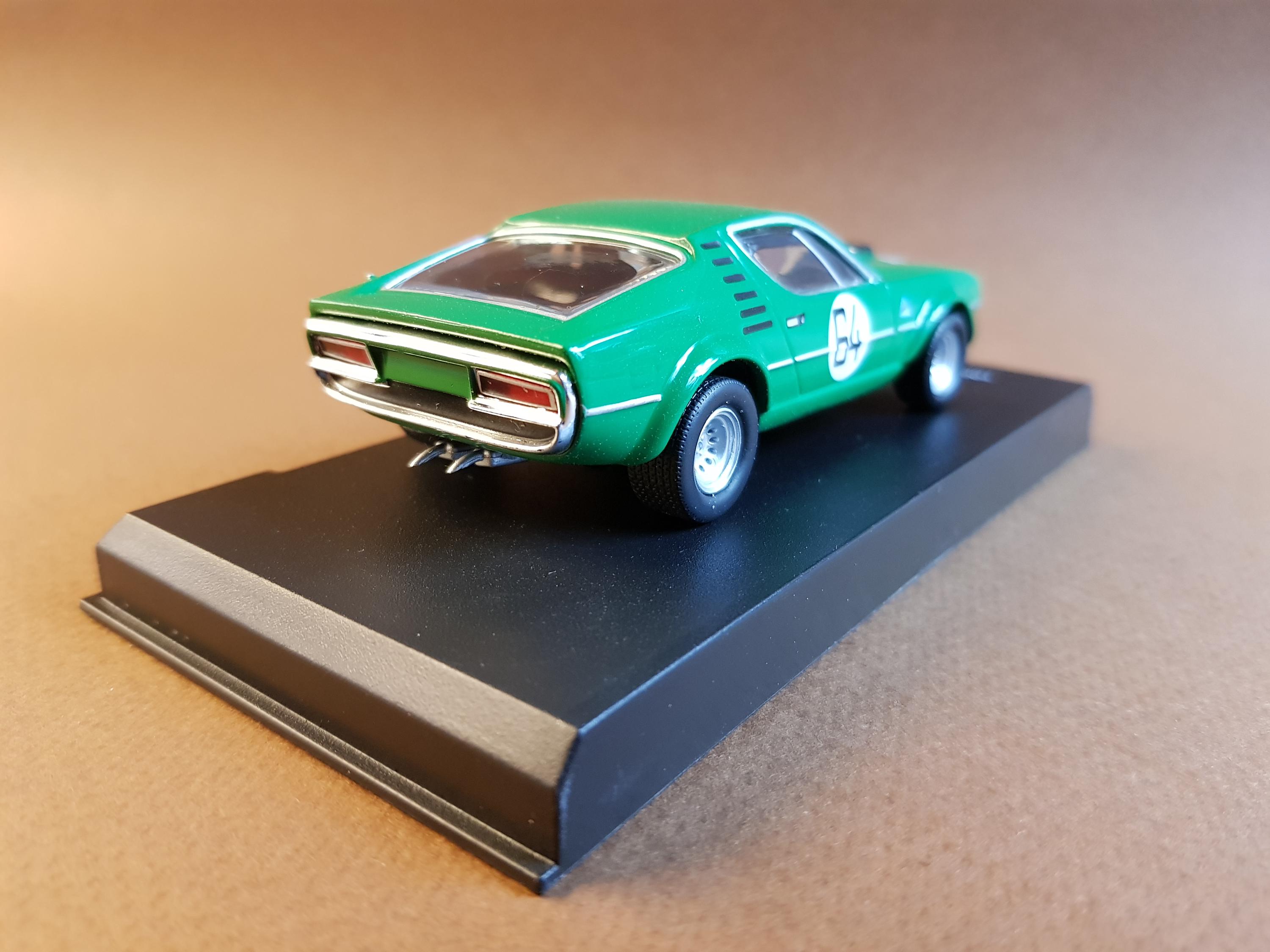 1/43,alfa Romeo,montréal,1970,#64,vert,chrome,1000km
