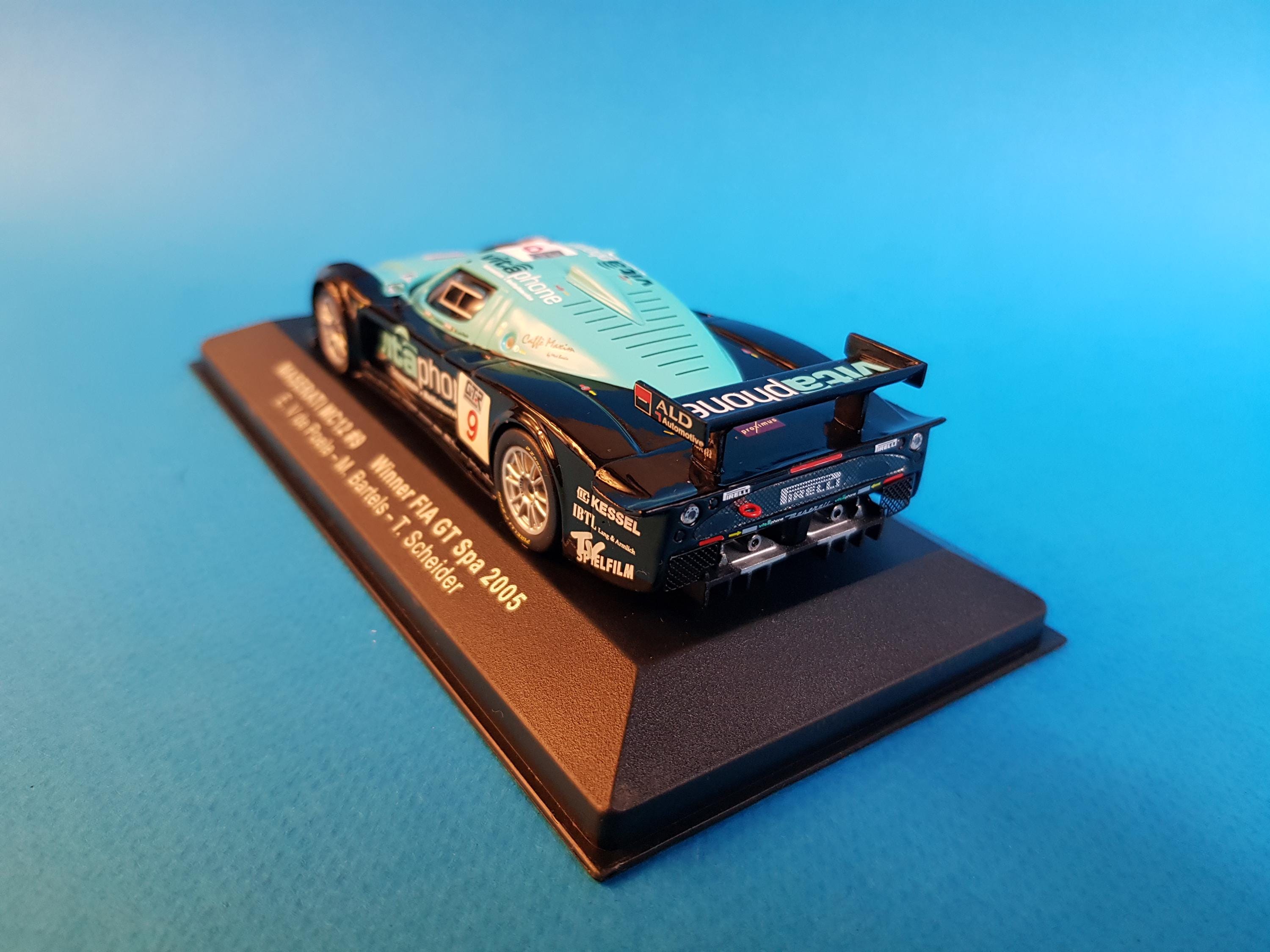 1/43 Maserati MC12, FIA GT Winner, Spa 2005, Ixo - Etsy Australia